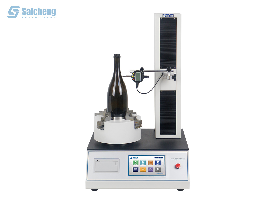 Electronic Bottle Axis Deviation Tester ZPY-G - Saicheng Instrument - Picture 2